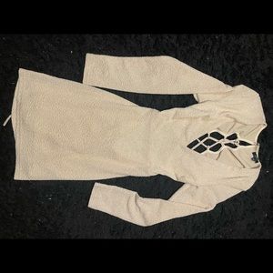 Backless Champagne Dress